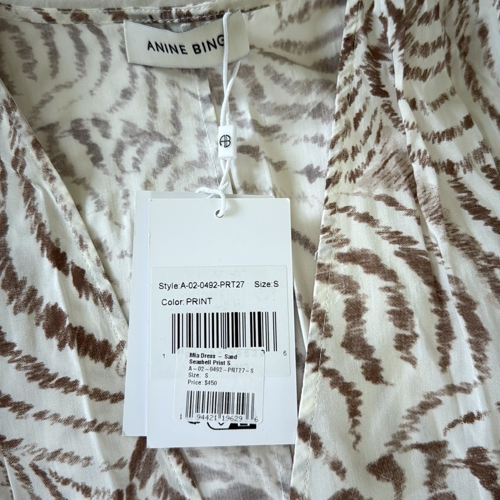 Anine Bing Mia Midi Dress NWT - Picture 6 of 6